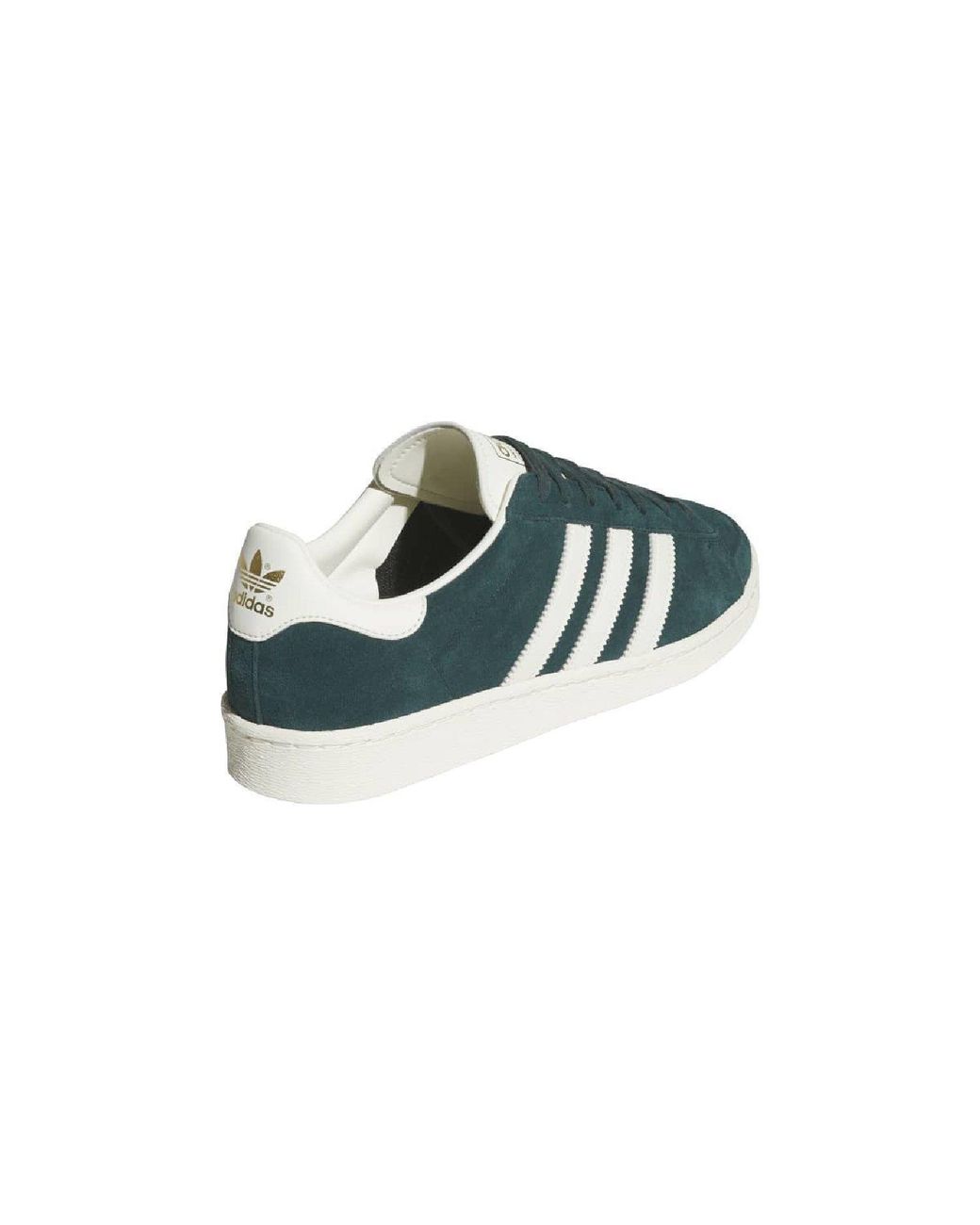 Adidas Originals Green Suede Lowtop Sneakers