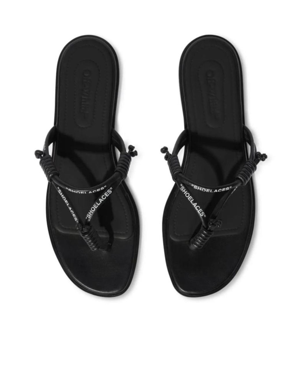 Off-White c/o Virgil Abloh Black Sholace Sandals