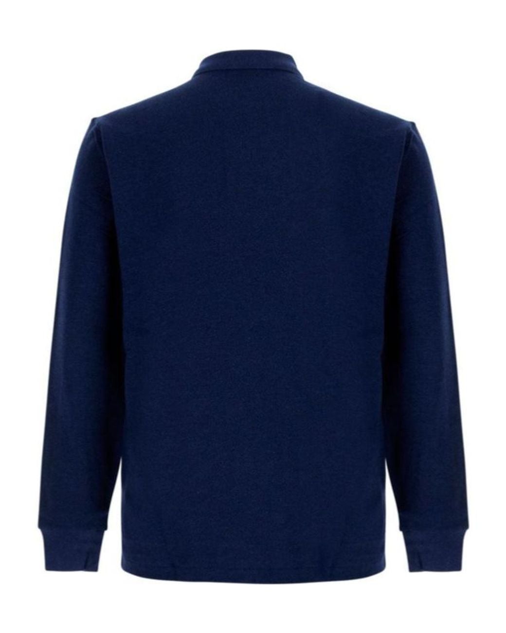 Polo Ralph Lauren Blue Slim Long Sleeve Polo Shirt for men