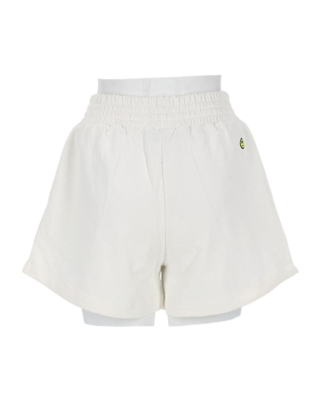 Barrow White Drawstring Jersey Shorts