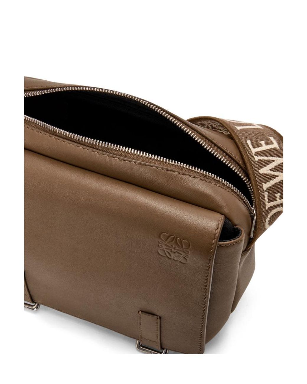 Loewe Brown Xs Military Messenger Bag for men