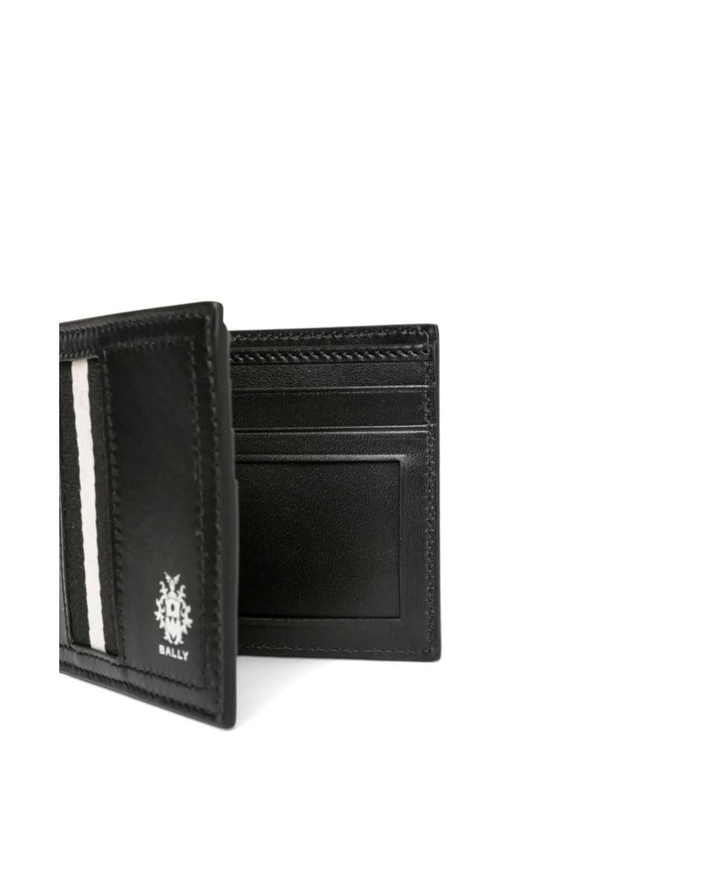 Bally Black Bi-Fold Wallet for men