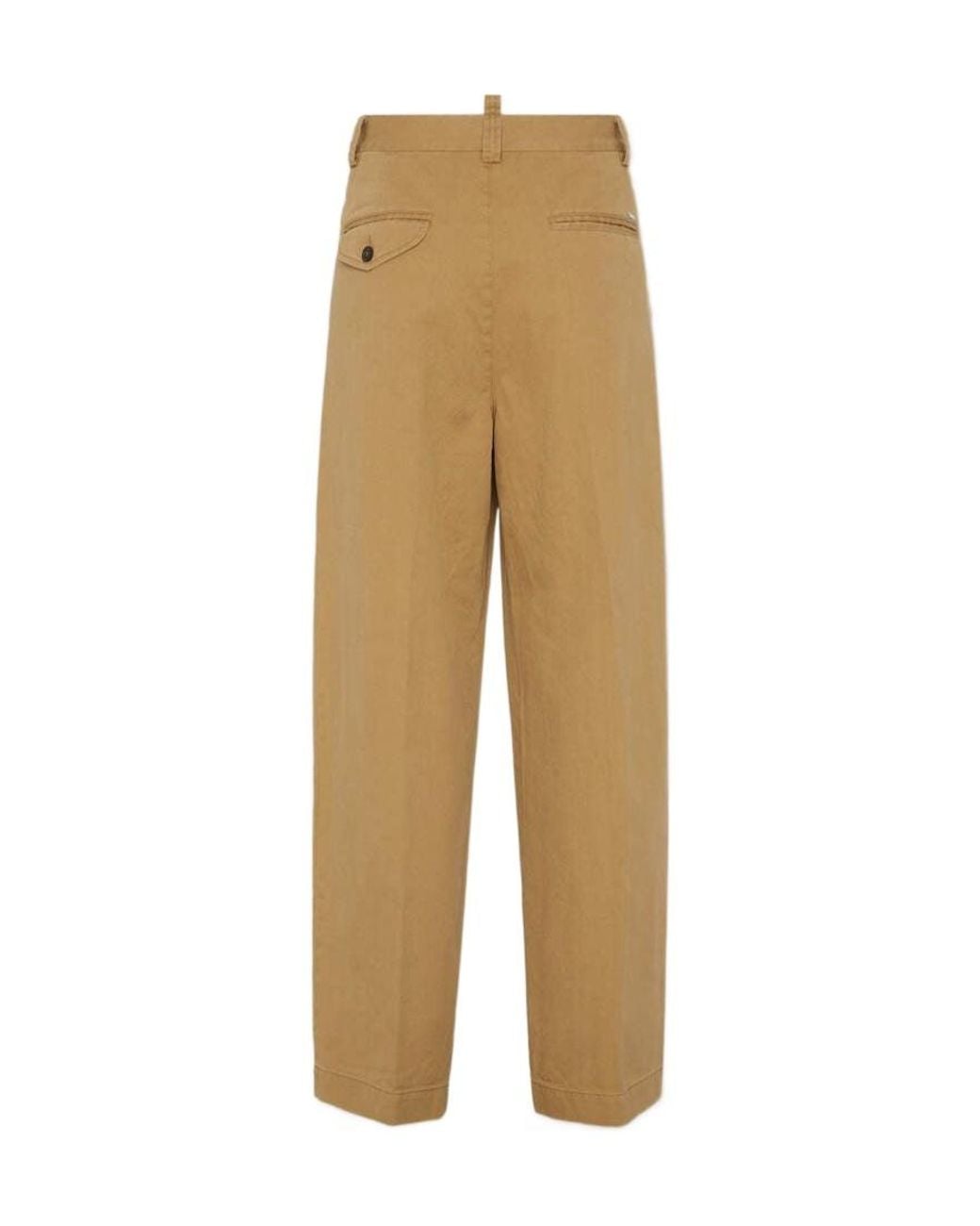 DSquared² Natural Easy Zoot Simple Hem Pants for men