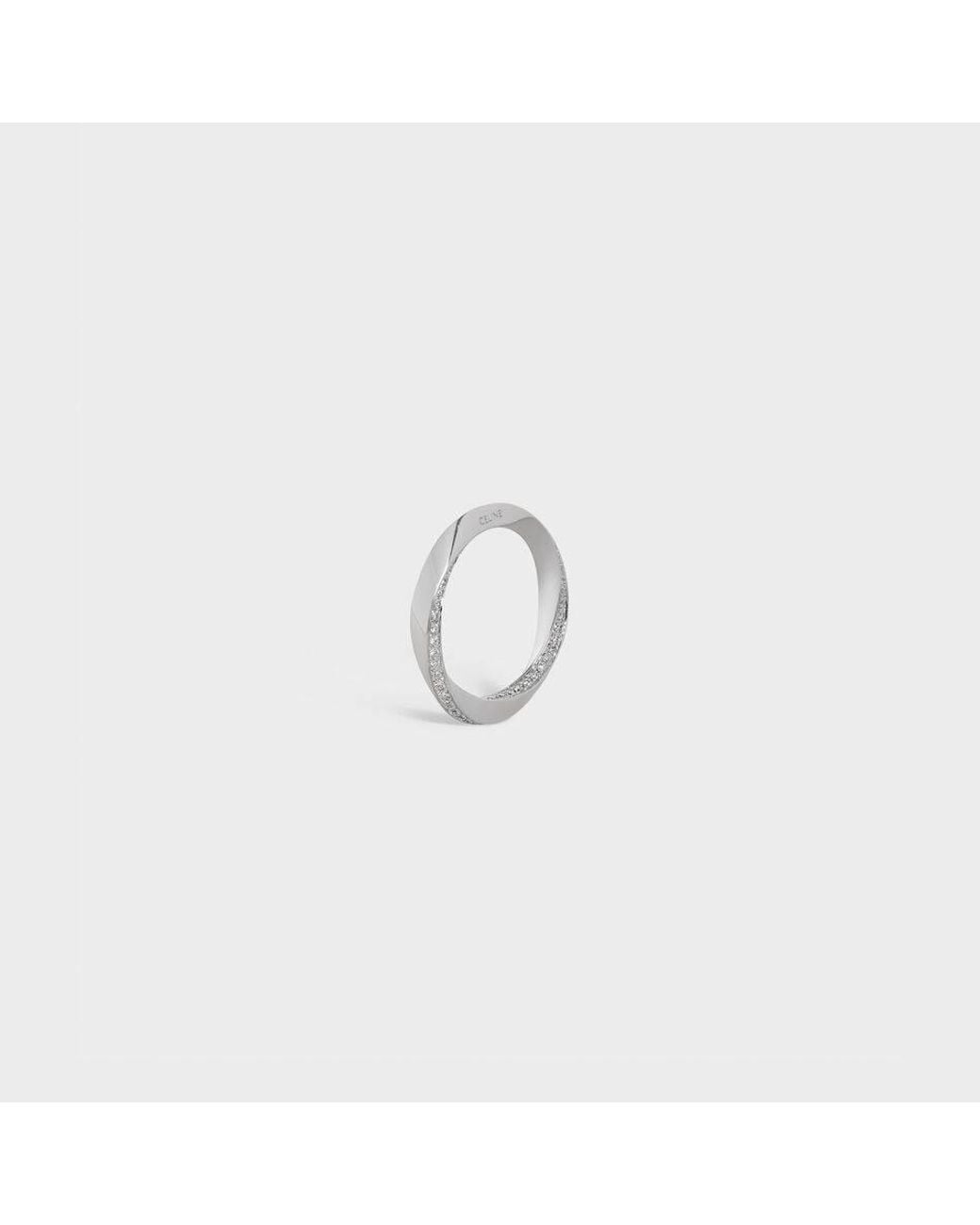 Céline Metallic Torsion Ring