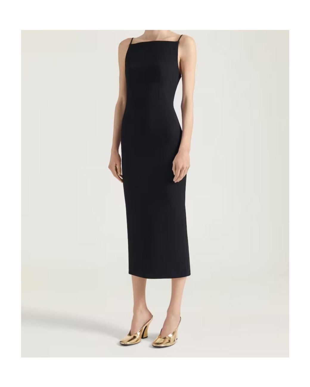 Givenchy Black Dress With Draped Detail