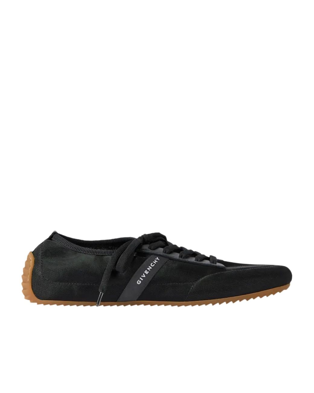 Givenchy Black Slim Lace-Up Sneakers