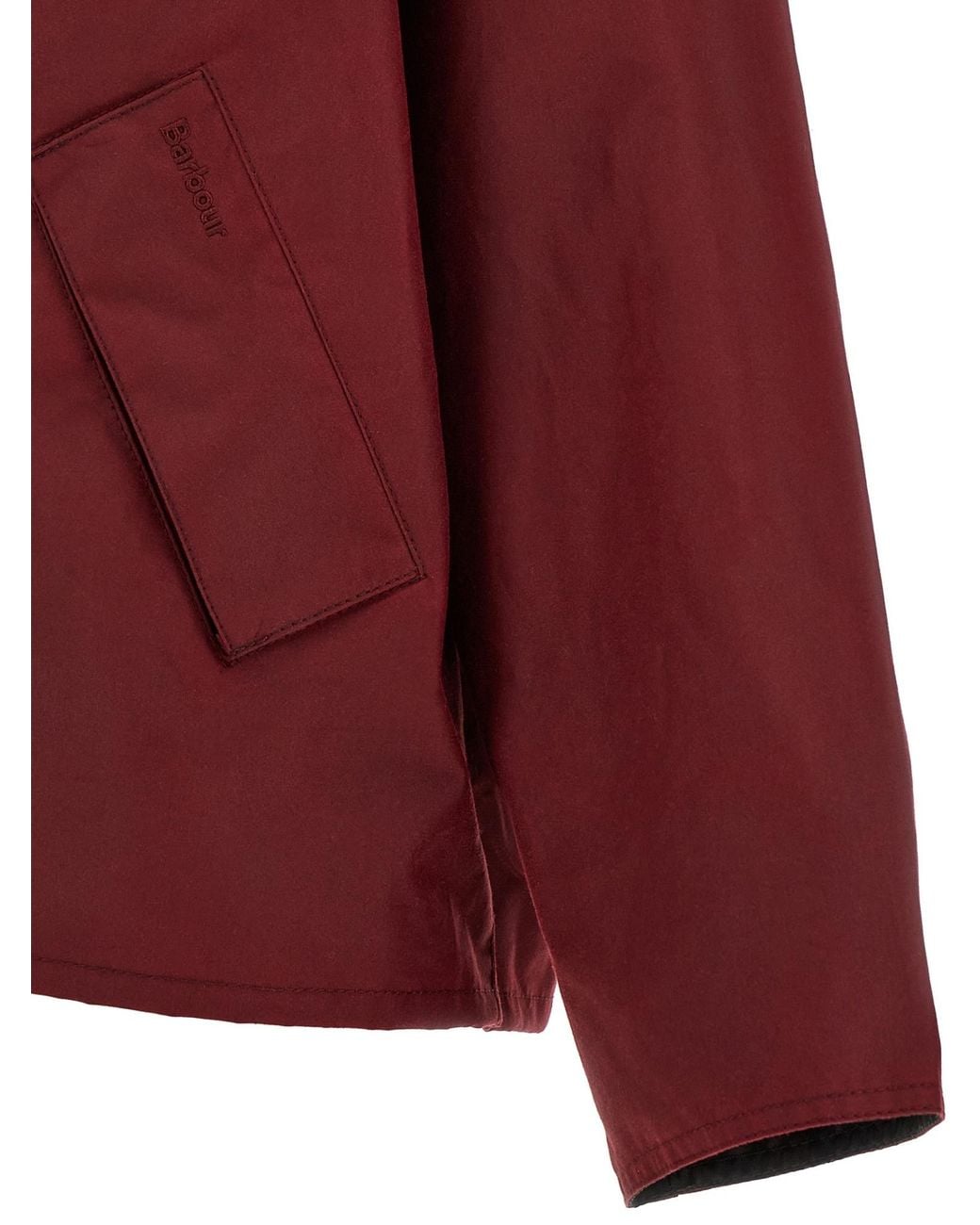 Barbour Red Select Wax Transport Jacket for men