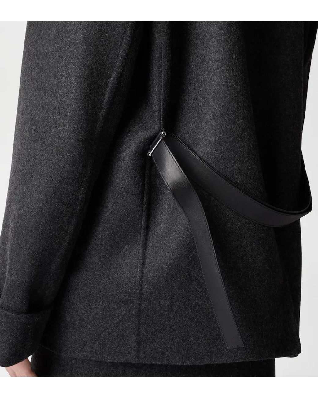 Tod's Black Double-Faced Cashmere Jacket