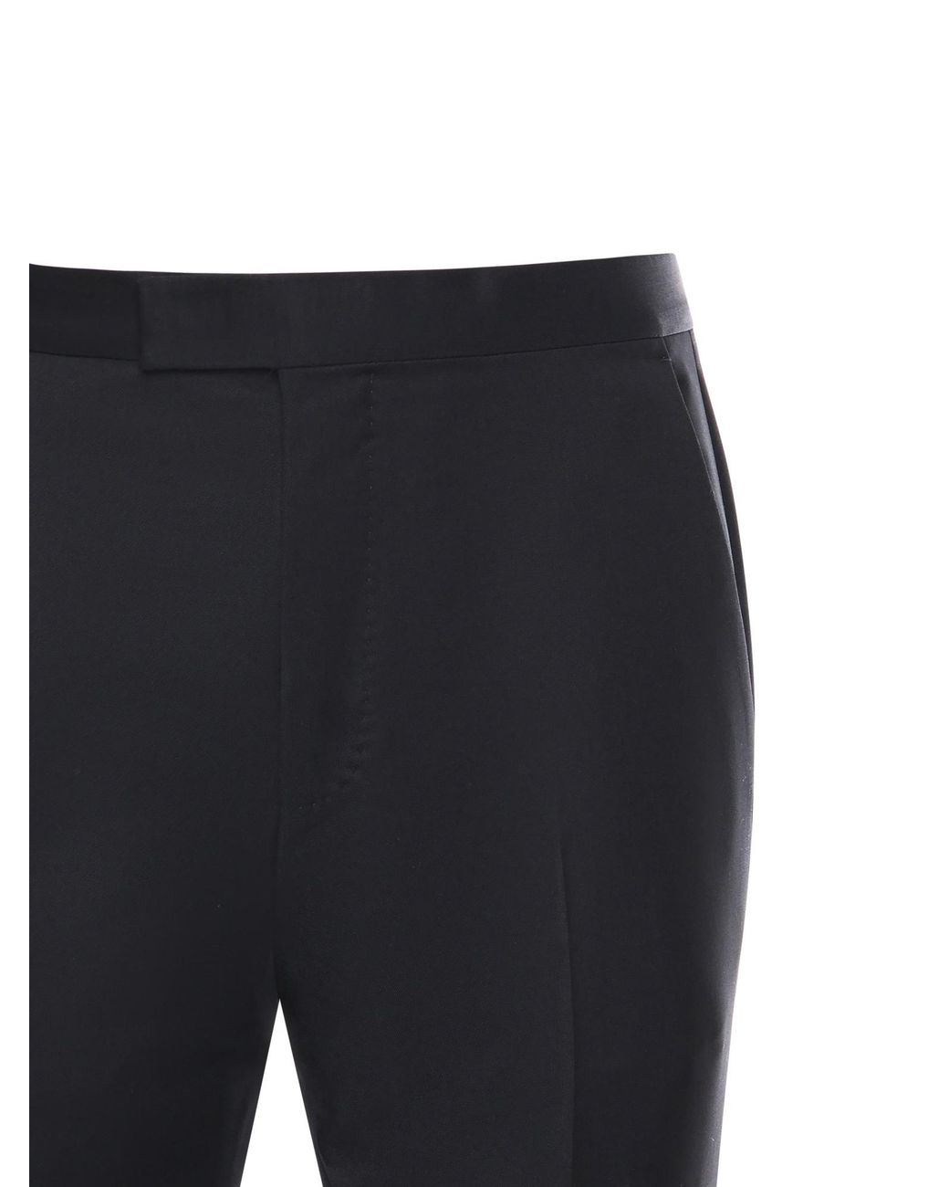 Zegna Black Single-Breasted Tailored Suit for men