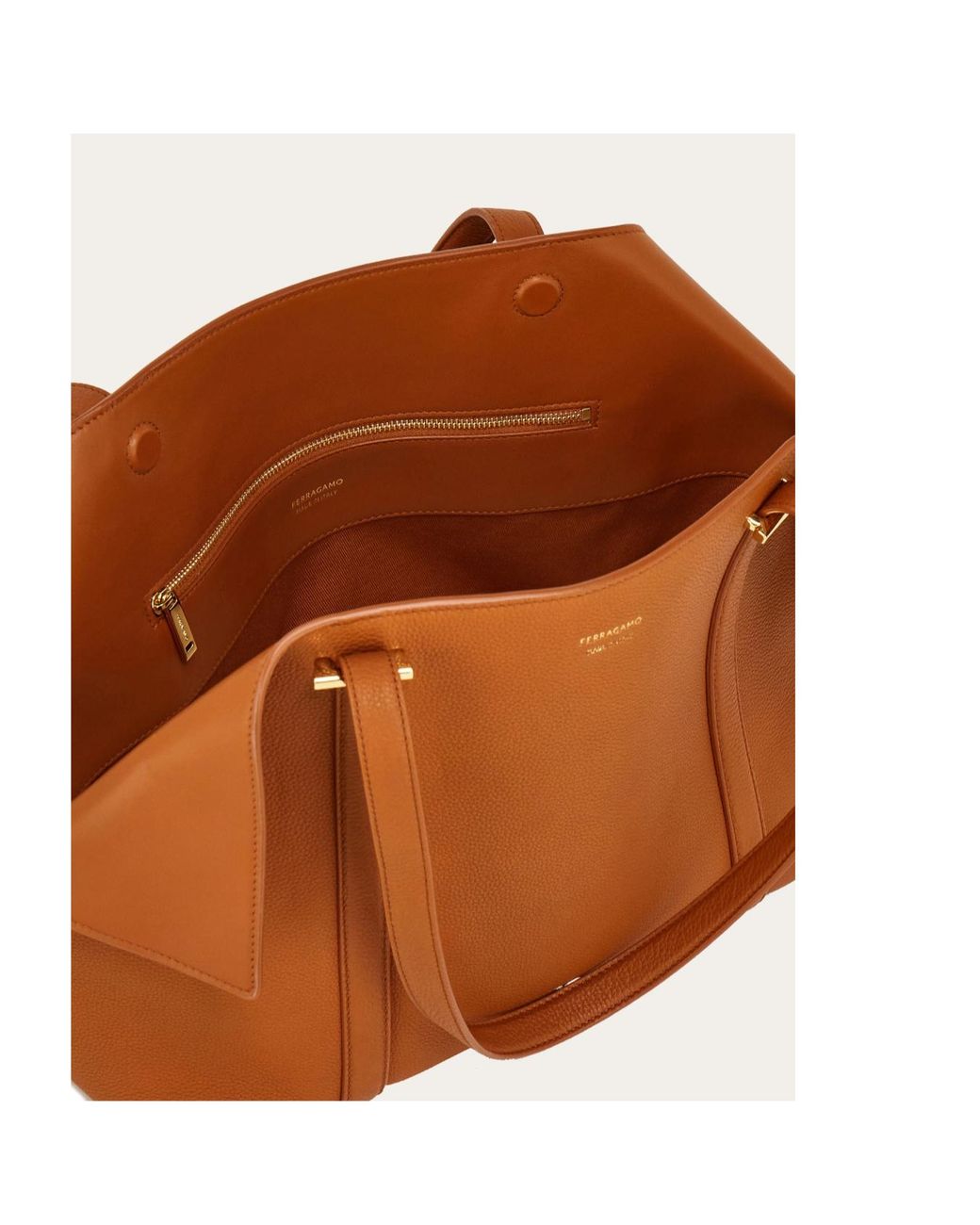 Ferragamo Brown Tote Bag (M)