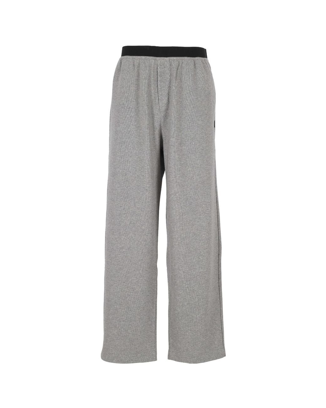 MM6 by Maison Margiela Gray Wide-Leg Trousers for men