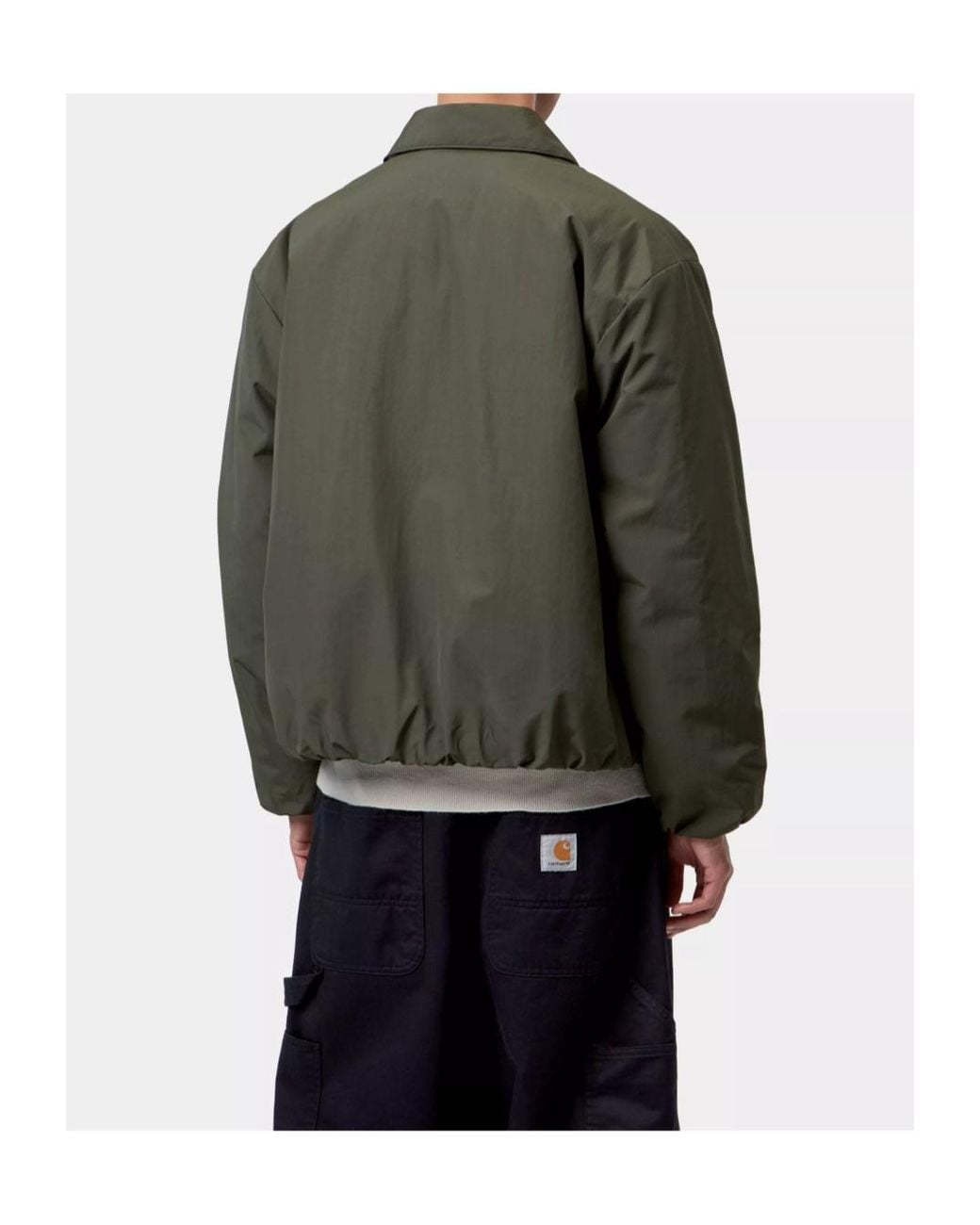 Carhartt Green Stanwood Plain Weave Jacket for men