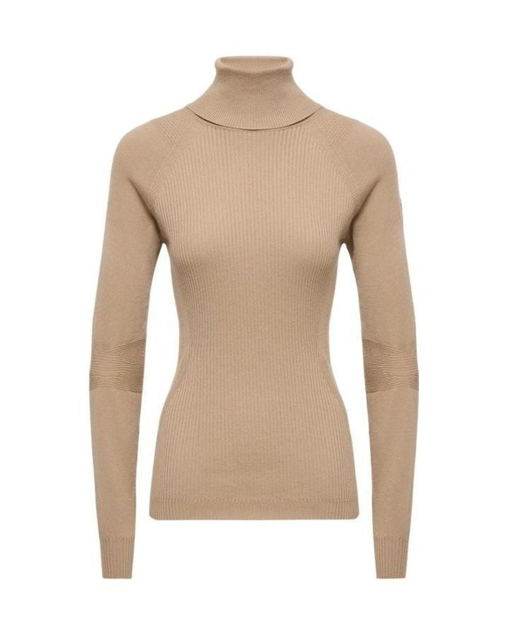 Moncler Natural Grenoble Apres Ski Turtleneck Sweater
