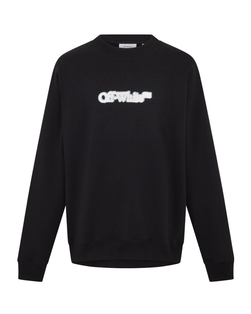 Off-White c/o Virgil Abloh Blue Solid Color Versatile Fashion Hoodie for men