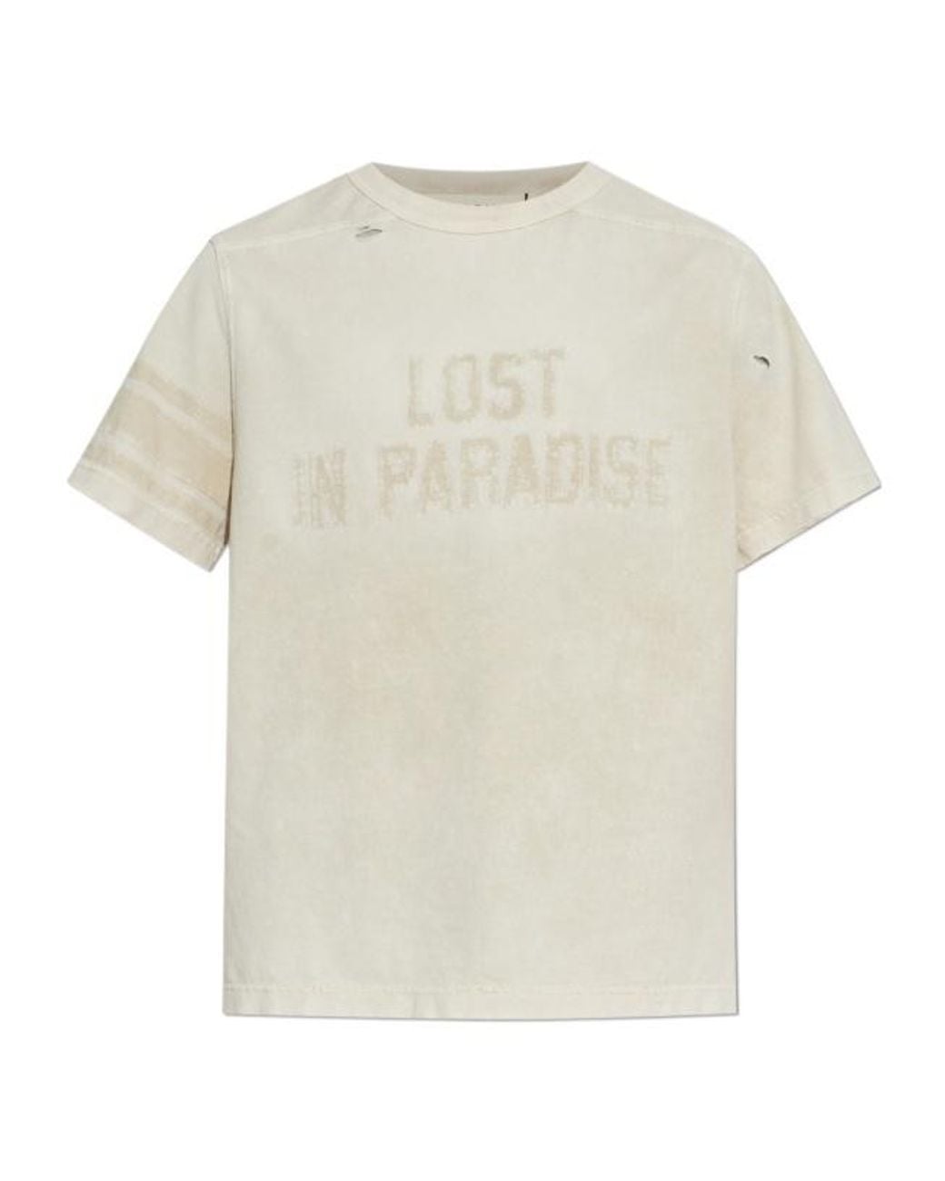 M I S B H V White Distressed Lost for men