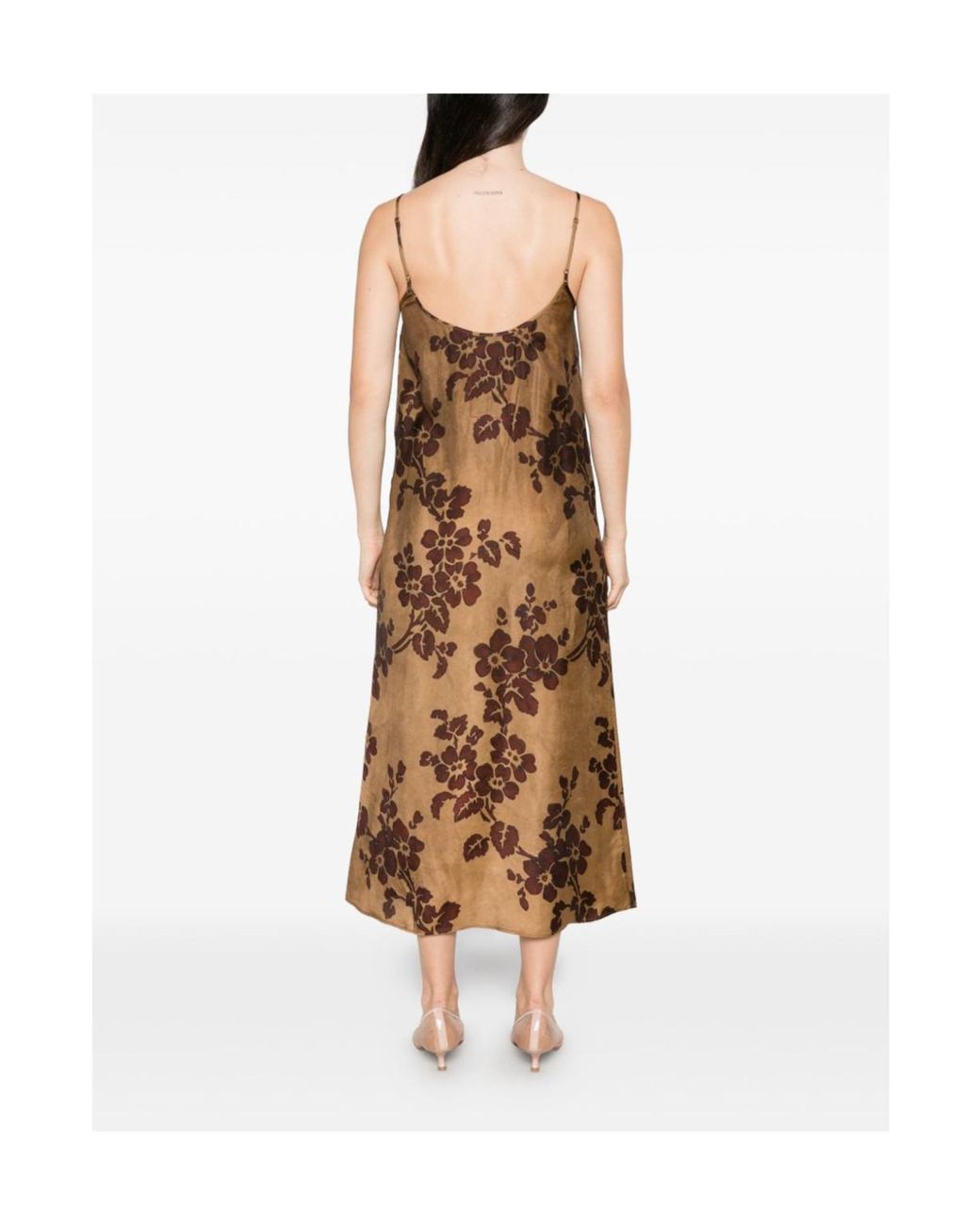 Uma Wang Brown Anaya Dress