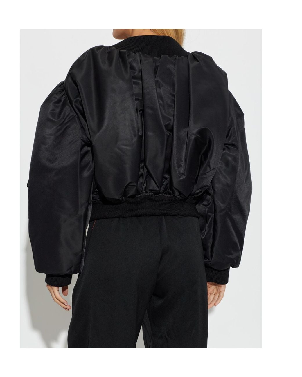 Givenchy Black Zip-Up Bomber Jacket