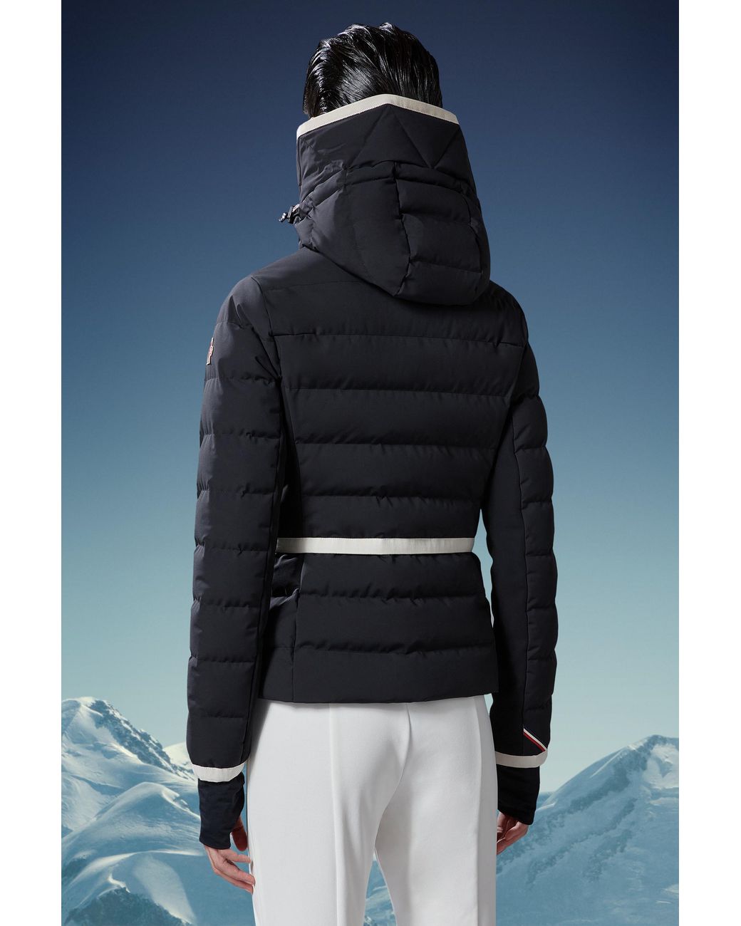 Moncler Black Lamoura Short Down Jacket