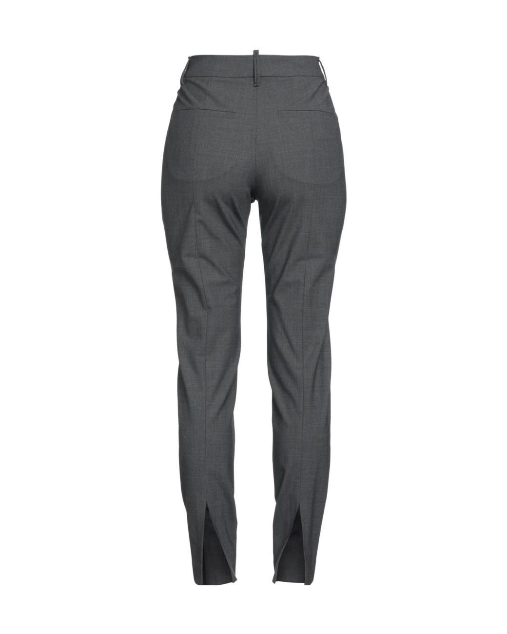 Brunello Cucinelli Gray Fitted Tailored Trousers