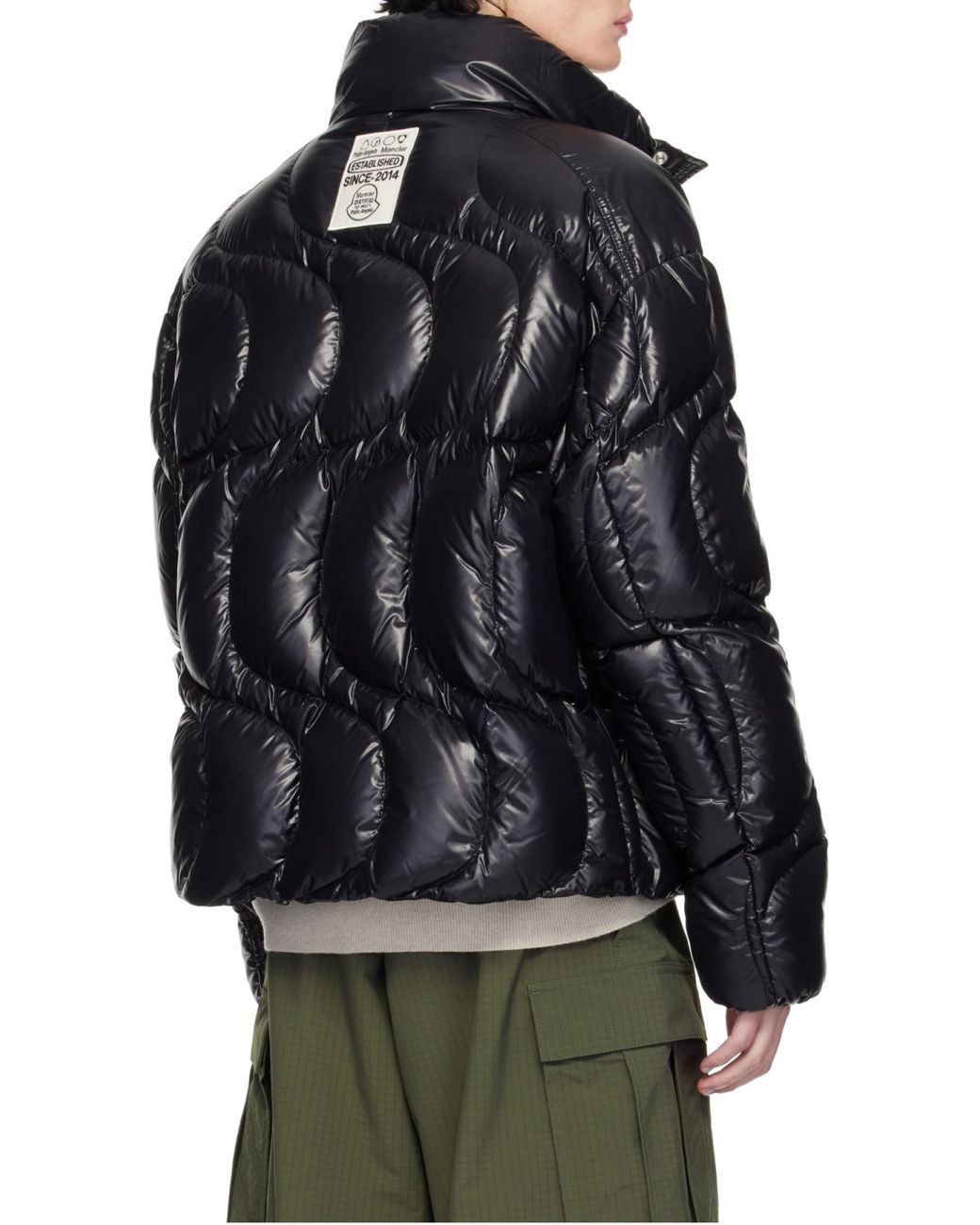 Moncler Black X Palm Angels Haunani Down Jacket for men