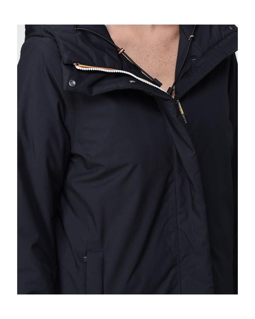 K-Way Black Sophie Twill Soft Jacket
