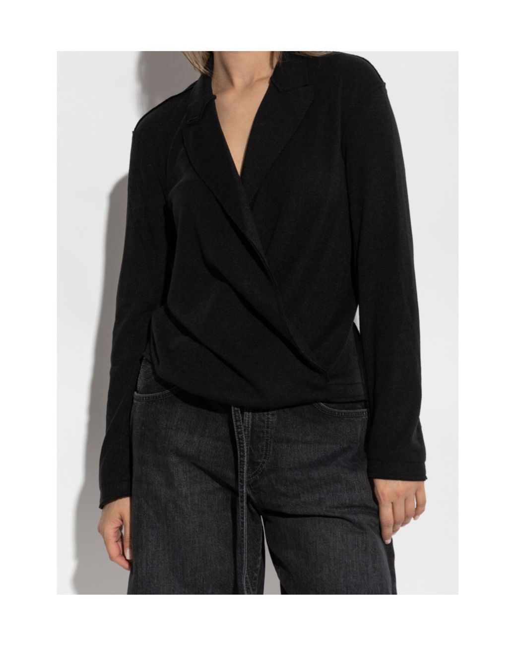R13 Black Long Sleeve Shirt