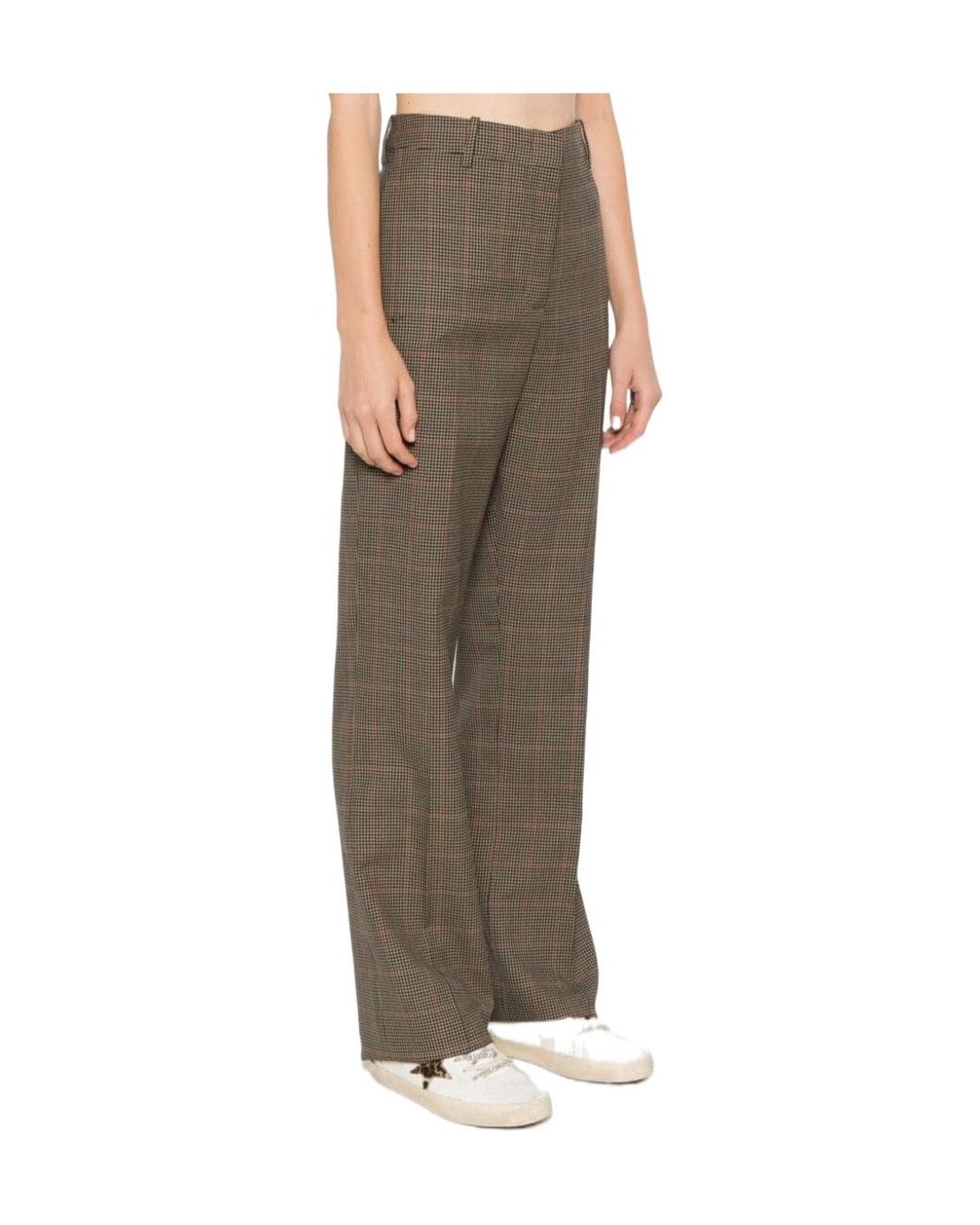 Golden Goose Deluxe Brand Gray Maewa Straight-Leg Trousers