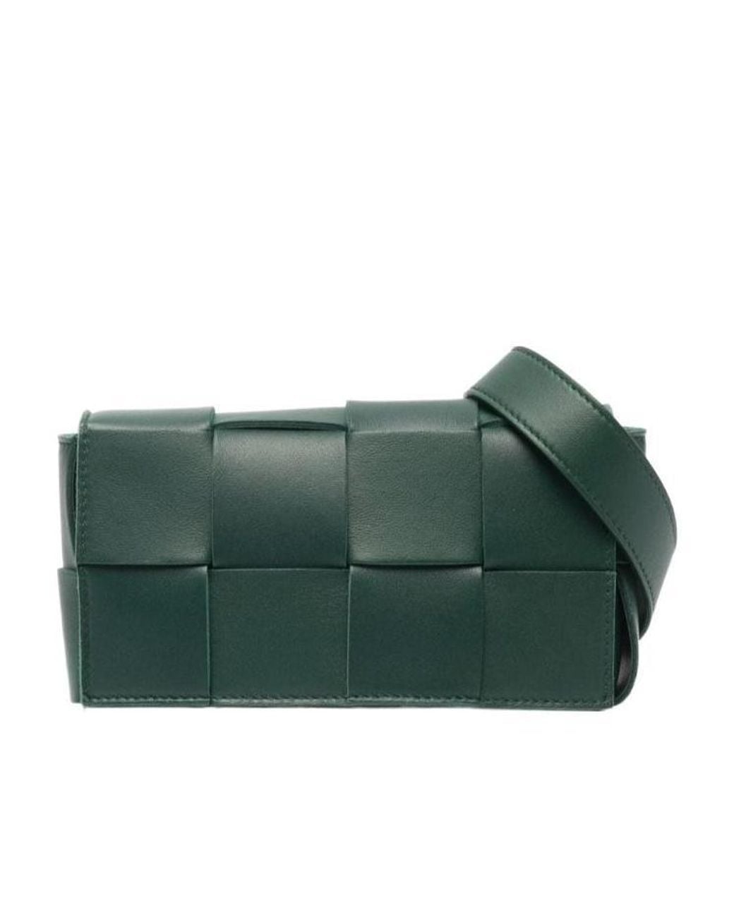 Bottega Veneta Green Cassette Belt Bag
