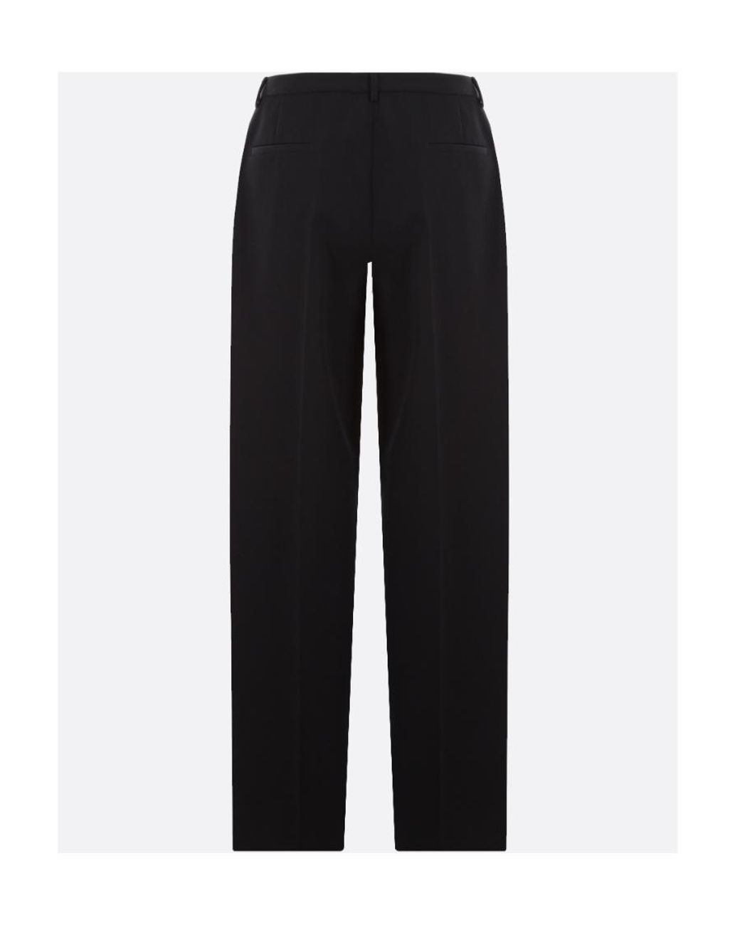 Jil Sander Black Jill Sander High-Waisted Belted Trousers