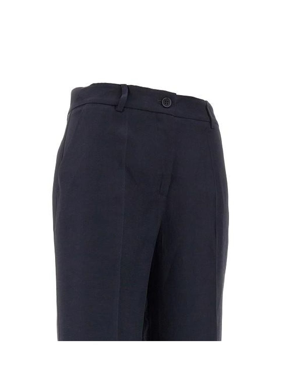 P.A.R.O.S.H. Blue Pressed-Crease Trousers