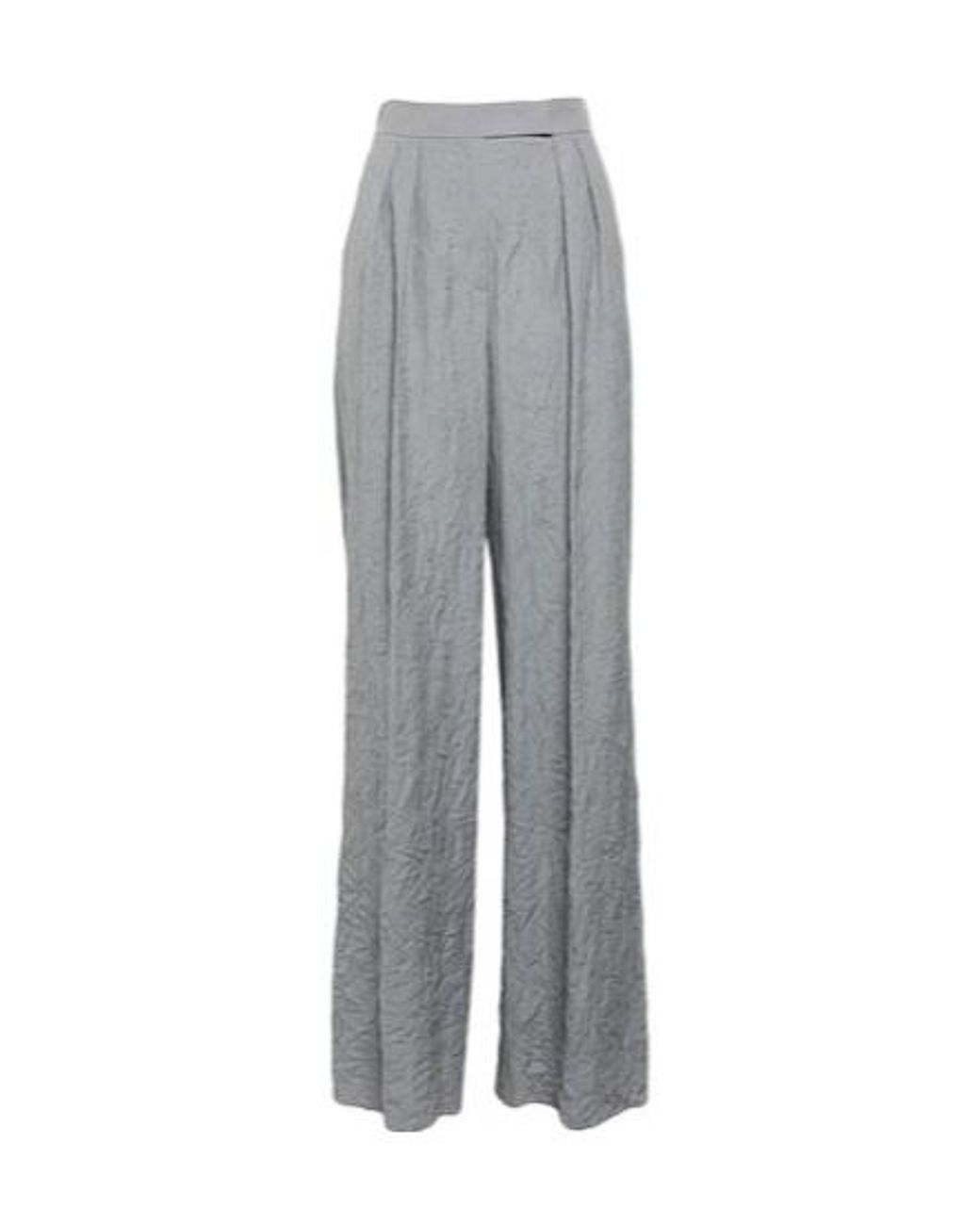 Max Mara Gray Loose Trousers