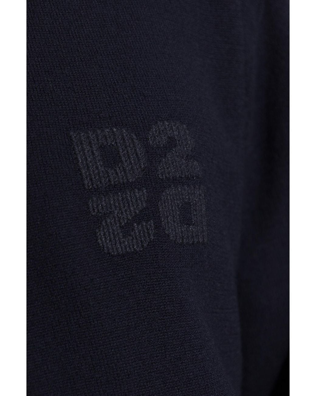 DSquared² Blue Logo Crew Neck Knitted Sweater for men