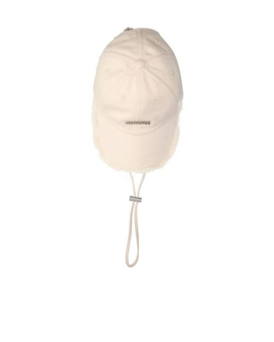 Jacquemus White La Casquette Articaut Baseball Hat for men