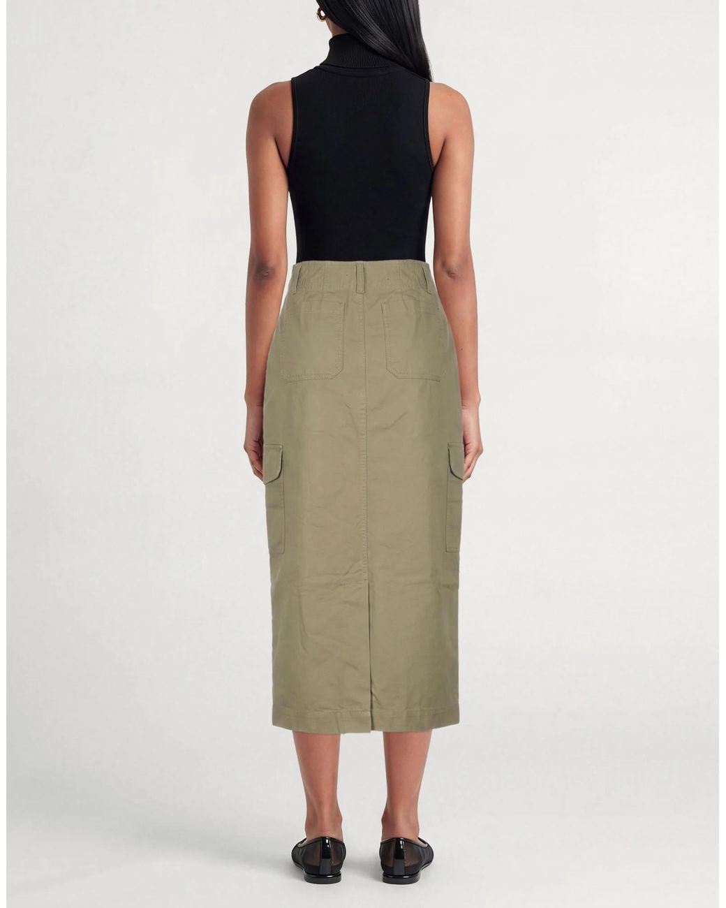 Weekend by Maxmara Green Midi Skirts
