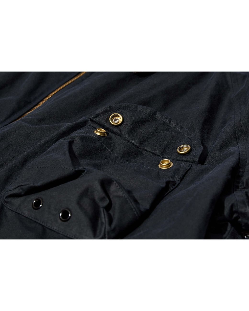 Drake's Black Long-Sleeved Casual Jacket for men