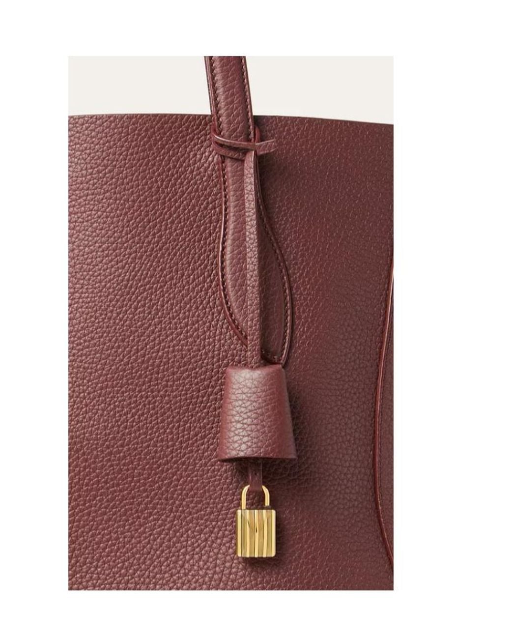 Loro Piana Purple Needle Shopper