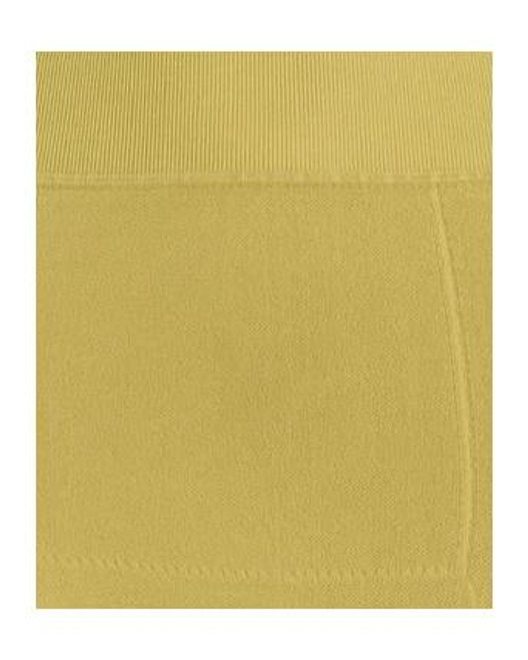 Rick Owens Yellow Solid-Color Hot Pants
