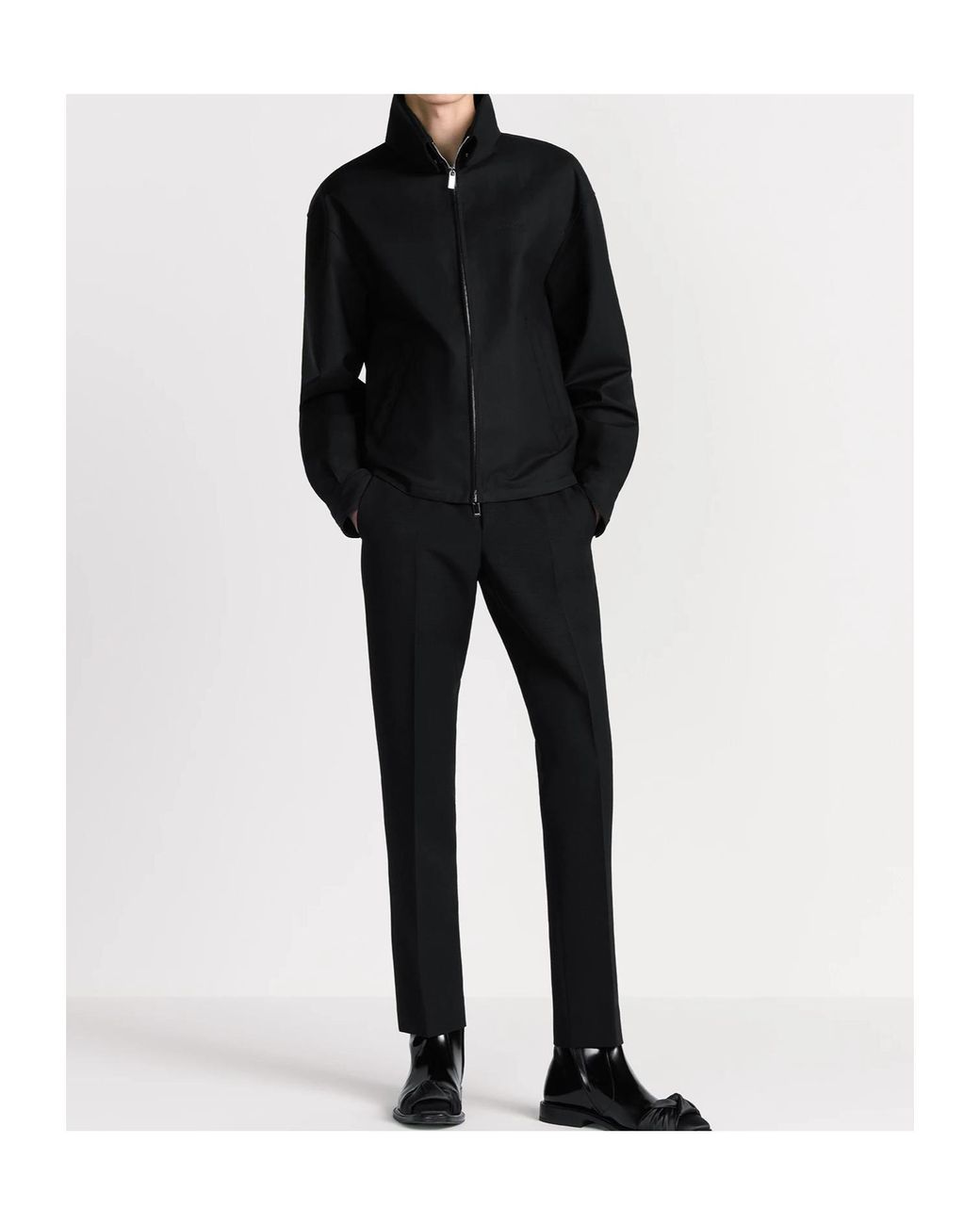 Dior Black Homme Couture Blouson Jacket for men