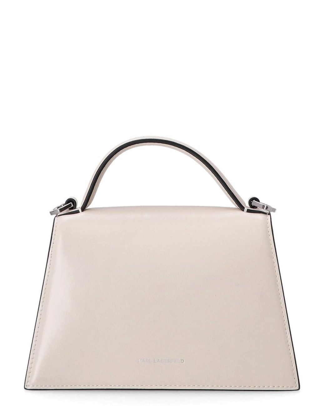Karl Lagerfeld Natural Studded Tote Bag