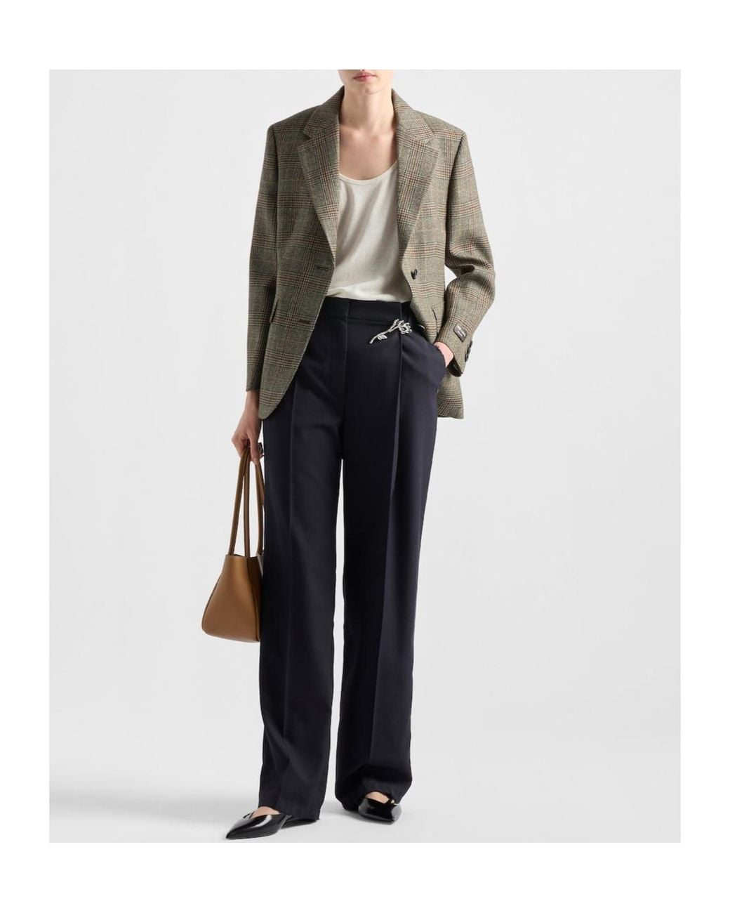 Prada Blue Trousers