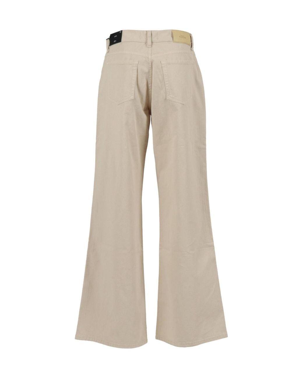 7 For All Mankind Natural Lotta Twill Flare Jeans