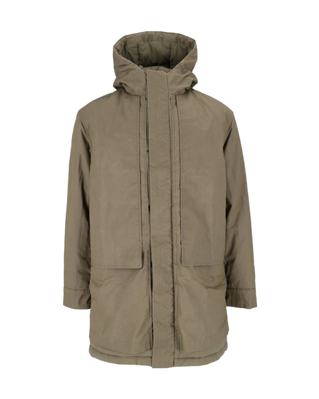 K-Way Green Hooded Coat for men