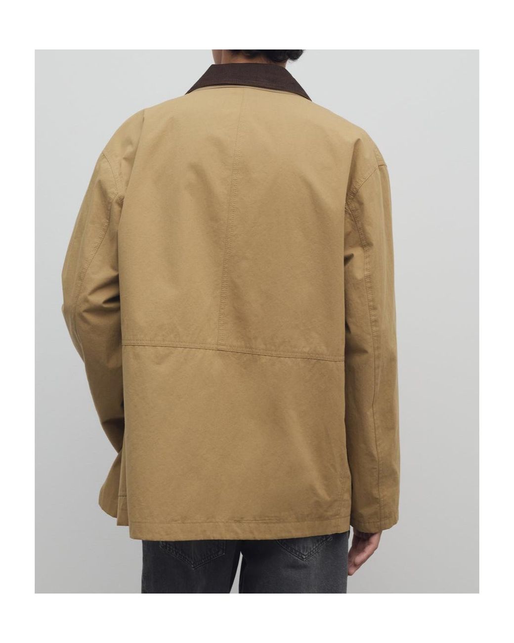 The Row Natural Frank Cotton Jacket for men