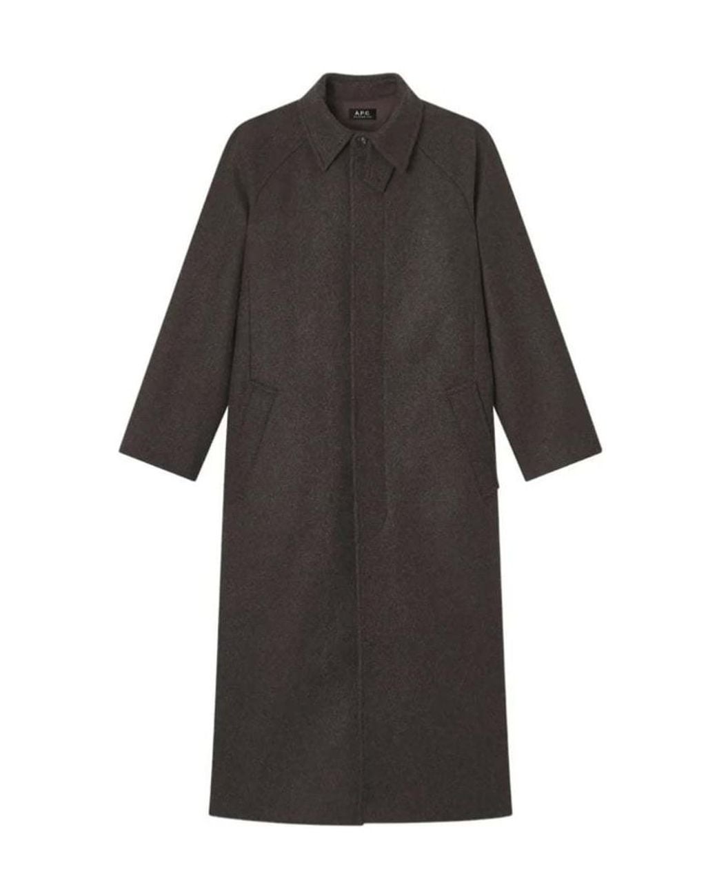 A.P.C. Black Long-Sleeved Coat