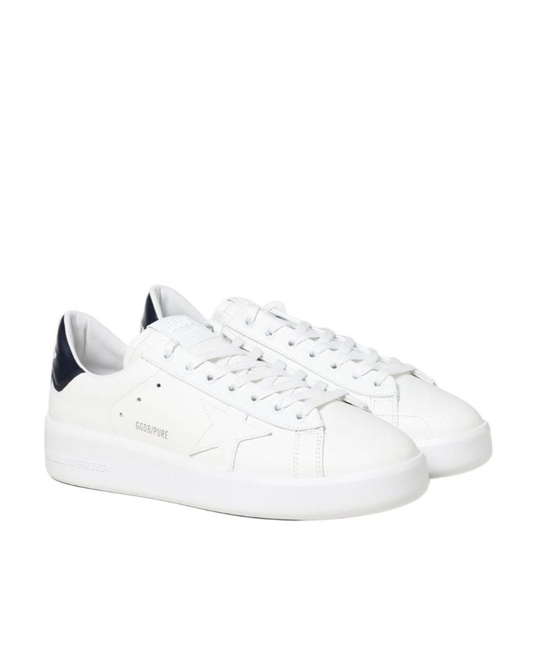 Golden Goose Deluxe Brand White Star Patch Low-Top Sneakers for men