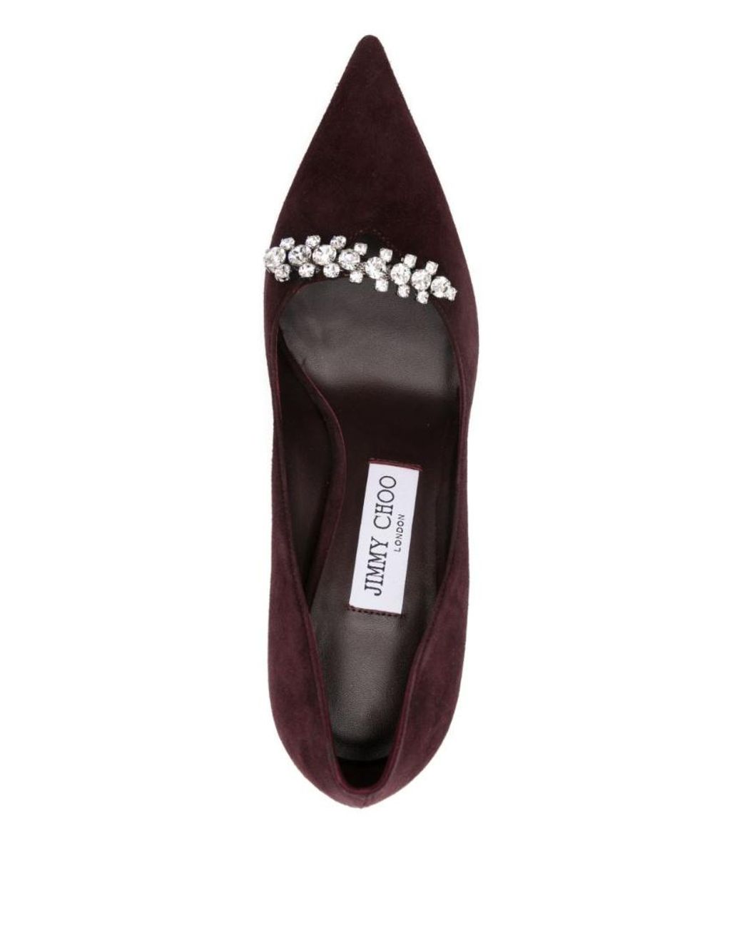Jimmy Choo Purple Pointed High Heels