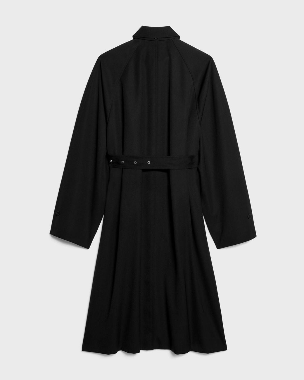 Céline Black Car Coat for men