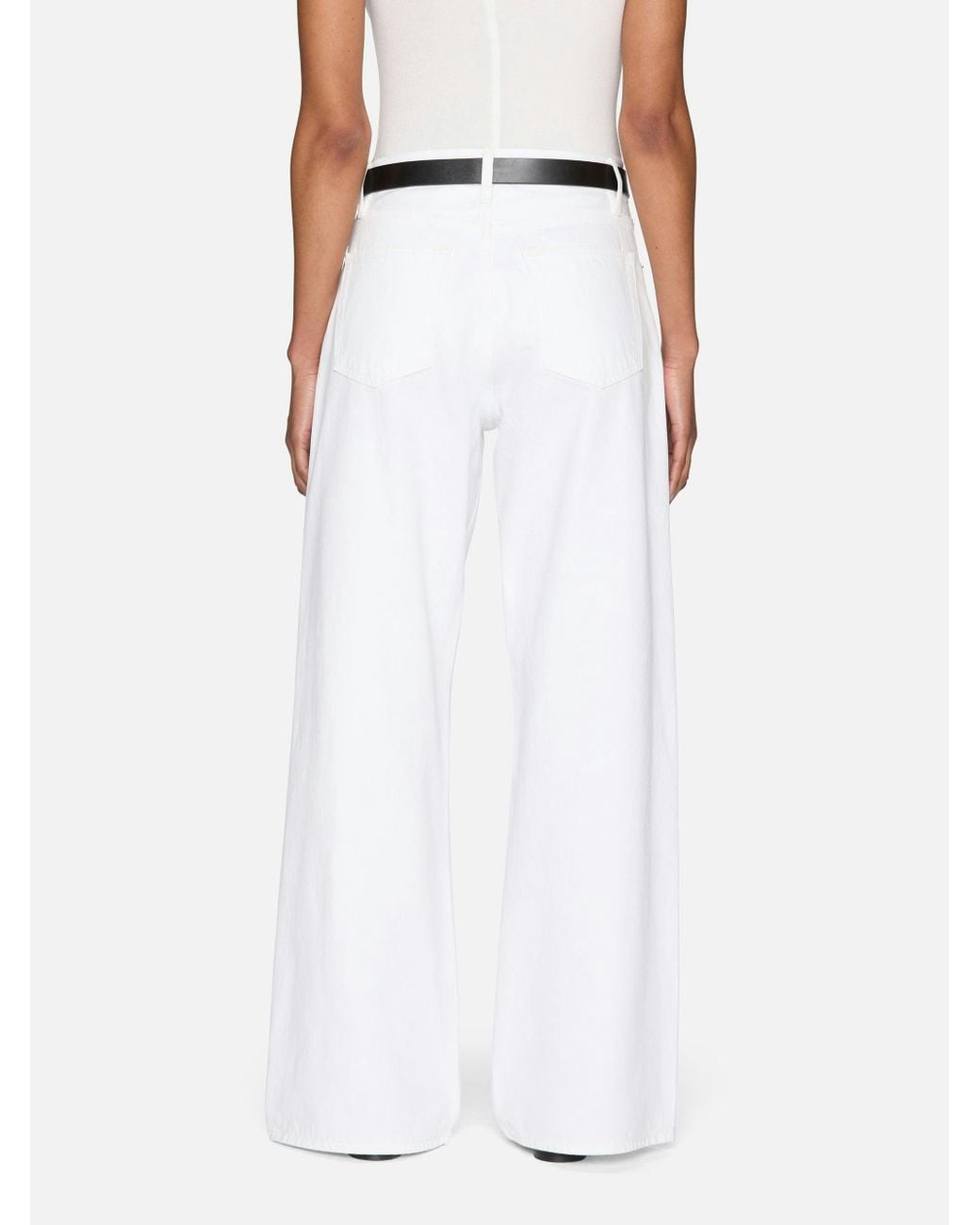 FRAME White The Loose Jeans