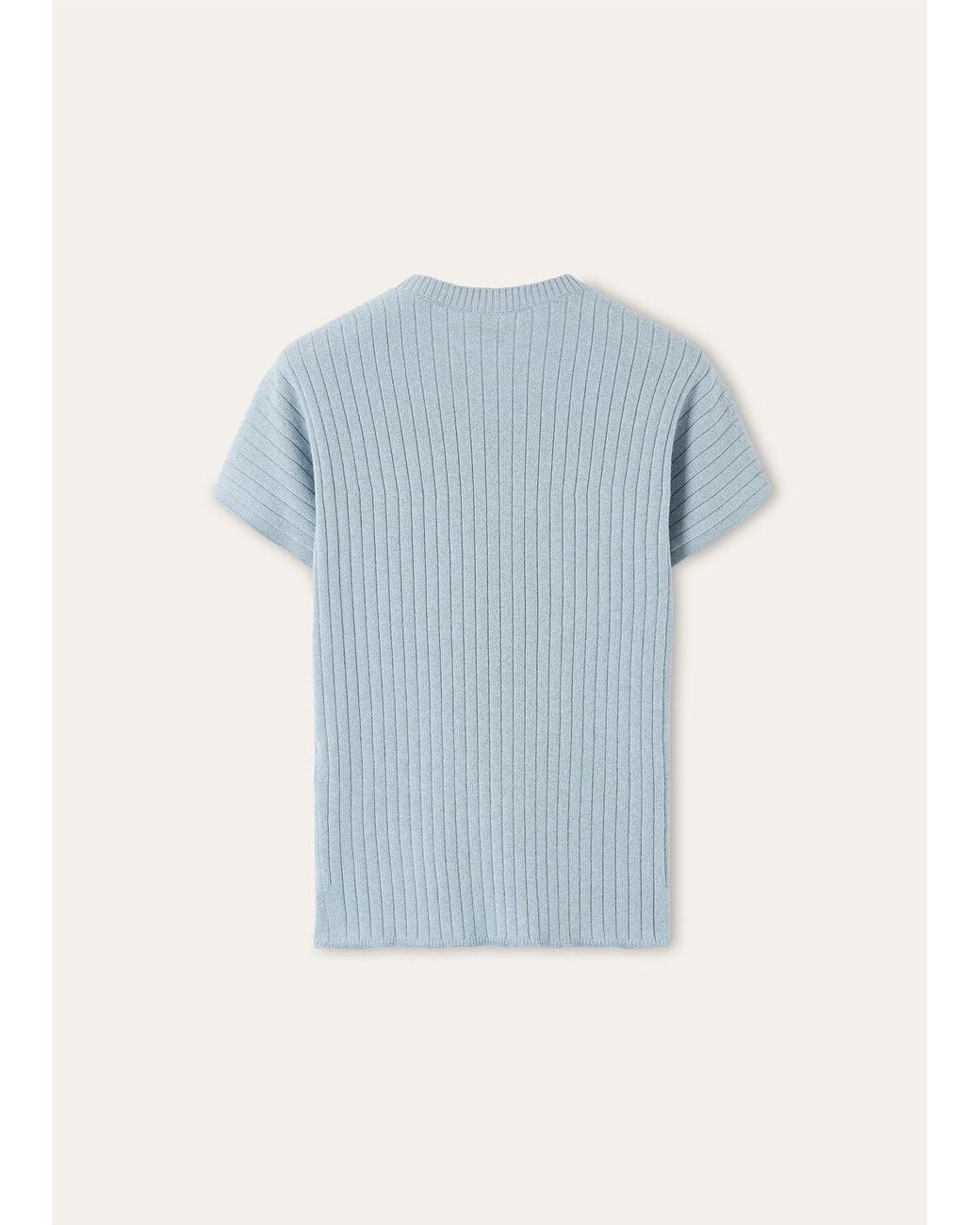 Loro Piana Blue Coste Crewneck
