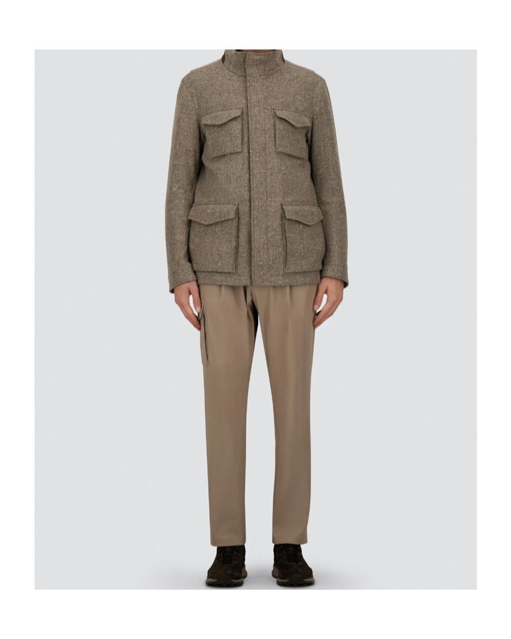 Herno Gray Resort Field Jacket for men